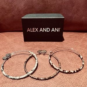 Alex and Ani Bracelet Trio
